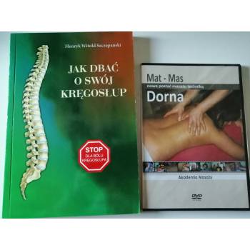 Jak dbać o swój kręgosłup książka + DVD z instruktażem